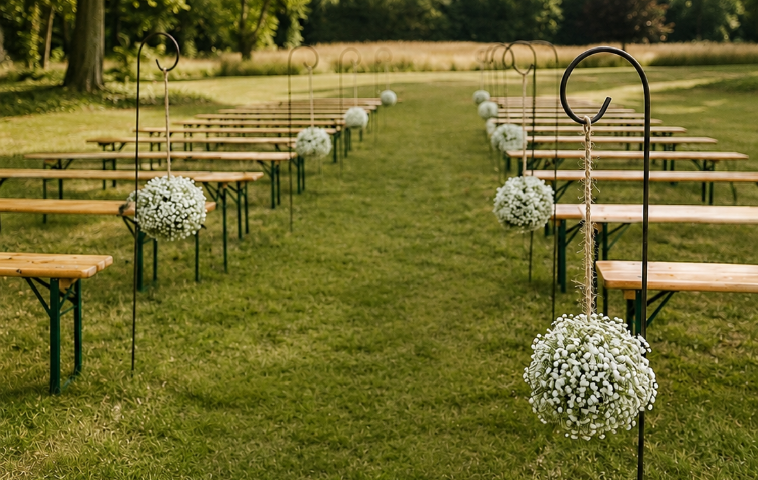 Décoration florale de mariage