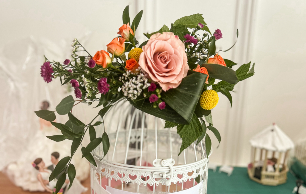 Décoration florale de mariage