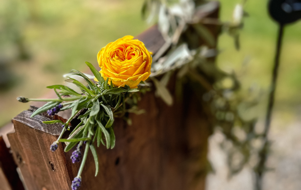 Décoration florale de mariage